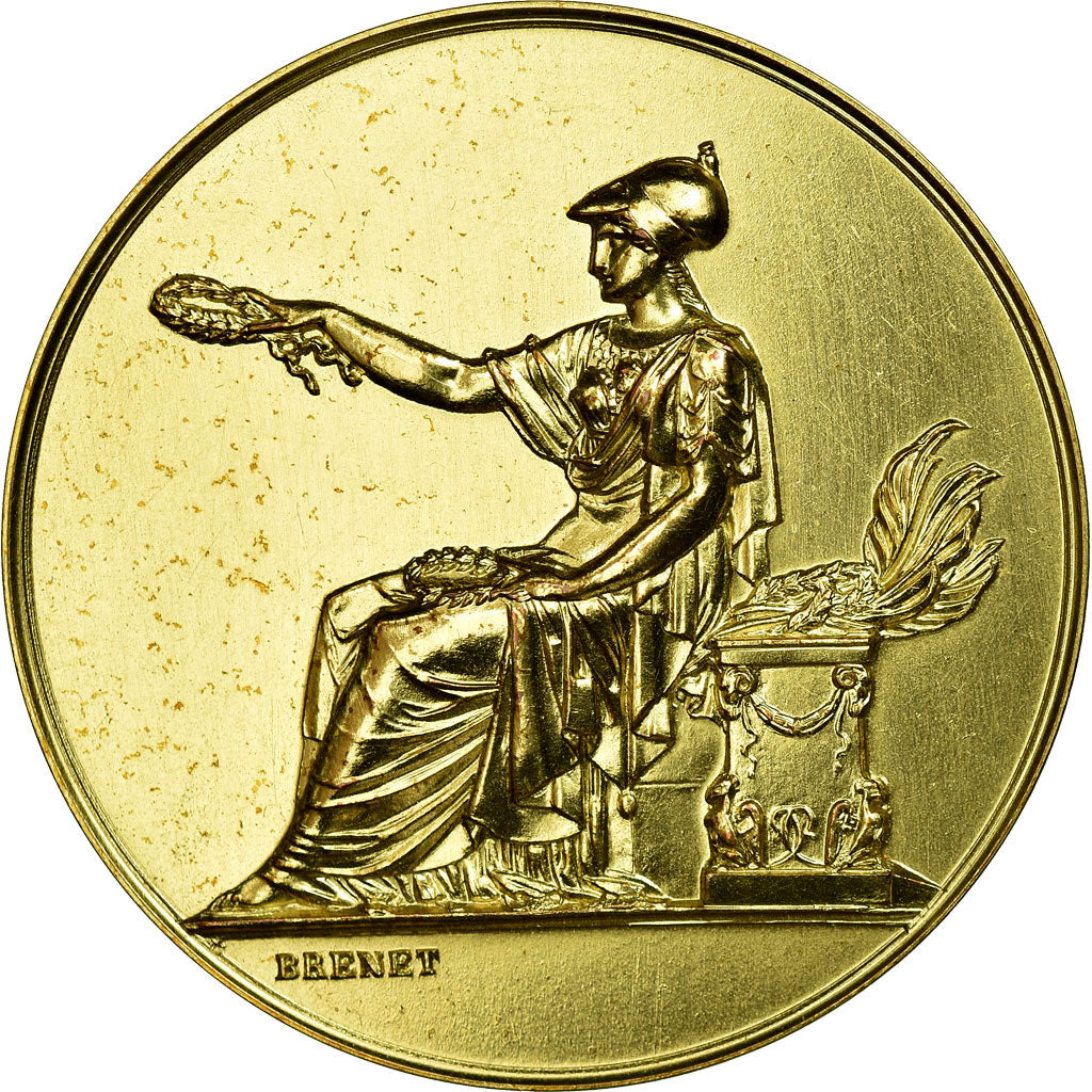 Frankreich, Medaille, French Fifth Republic, Brenet, H. Dubois, VZ, Gold