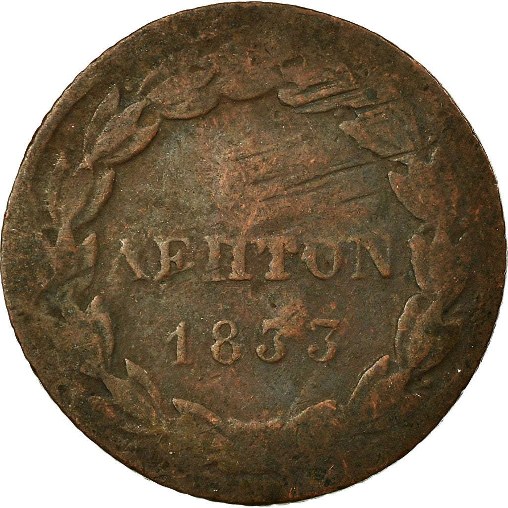 Coin, Greece, Othon, 5 Lepta, 1833, Athens, VF(20-25), Copper, KM:16