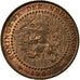 Coin, Netherlands, Wilhelmina I, Cent, 1907, AU(55-58), Bronze, KM:132.1