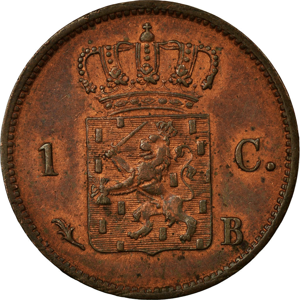 Coin, Netherlands, William I, Cent, 1826, Brussels, AU(50-53), Copper, KM:47