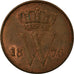 Munten, Nederland, William III, Cent, 1876, Utrecht, PR, Koper, KM:100