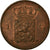 Moneta, Holandia, William III, Cent, 1876, Utrecht, AU(55-58), Miedź, KM:100