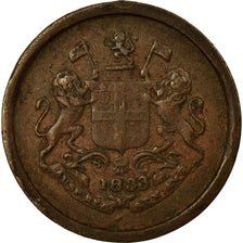 Coin, INDIA-BRITISH, BOMBAY PRESIDENCY, Pie, 1833, Calcutta, VF(30-35), Copper