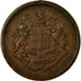 Coin, INDIA-BRITISH, BOMBAY PRESIDENCY, Pie, 1833, Calcutta, VF(30-35), Copper