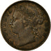 Coin, Straits Settlements, Victoria, 1/4 Cent, 1884, EF(40-45), Bronze, KM:7a