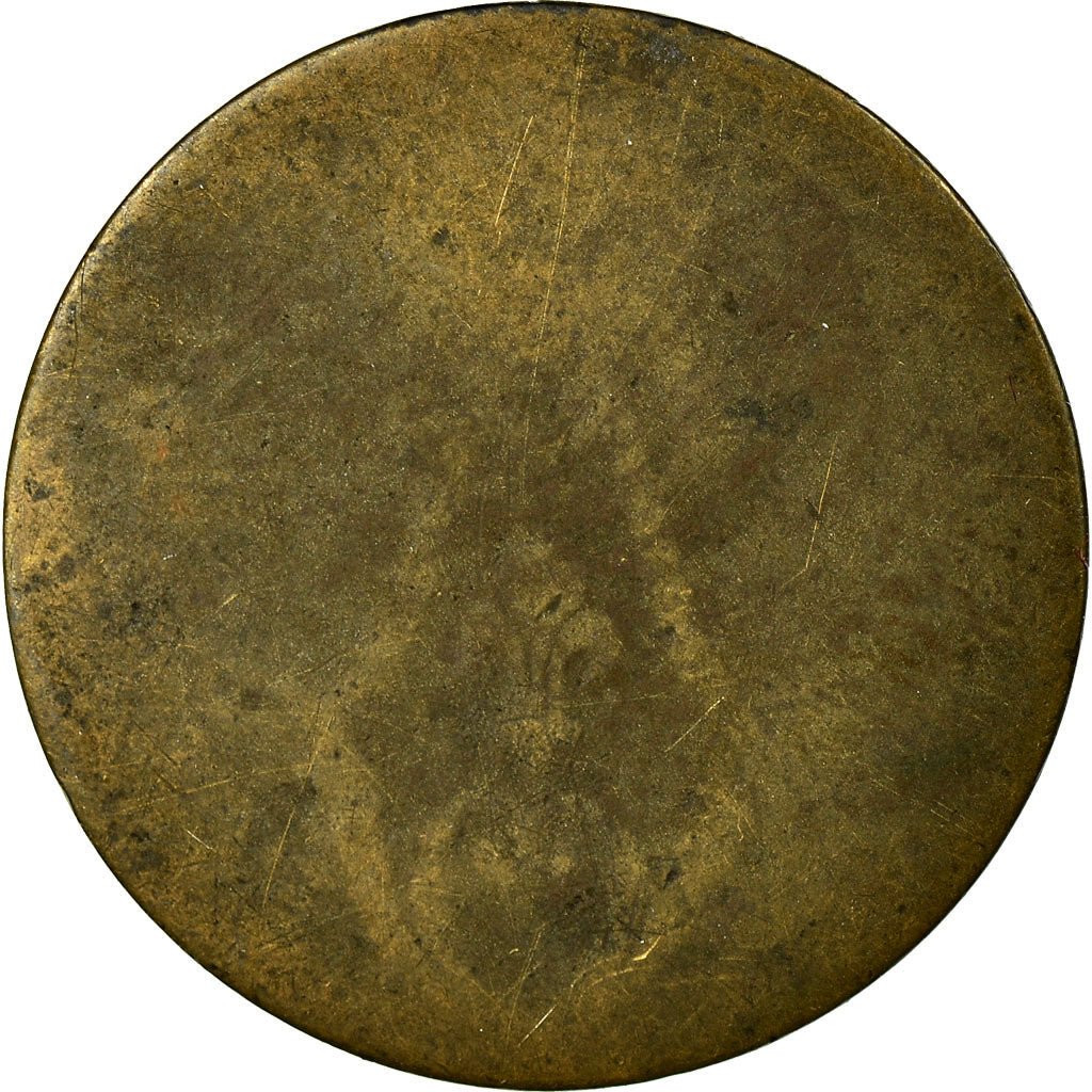 Coin, ISLE DE BOURBON, 10 Centimes, 1816, VG(8-10), Billon, KM:A1, Lecompte:26