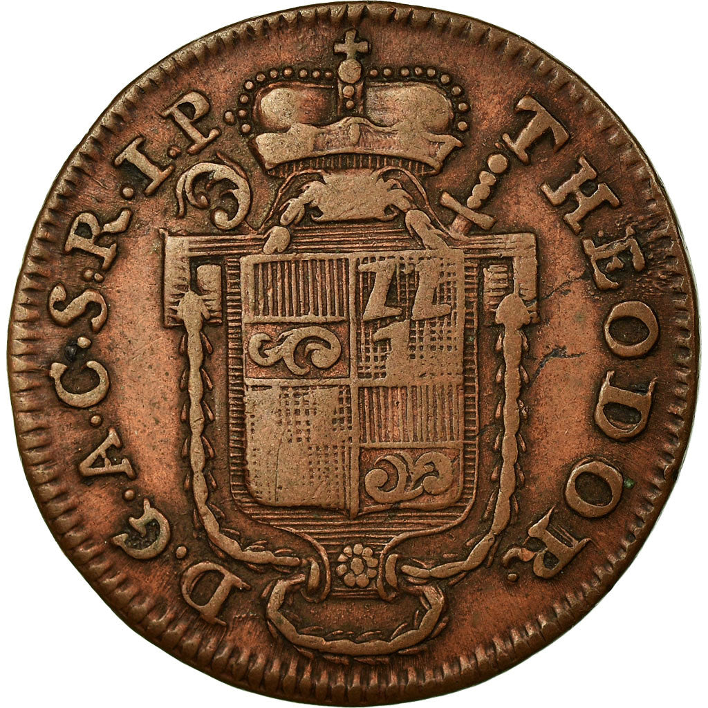 Coin, German States, CORVEY, Theodor, 4 Pfennig, 1787, Braunschweig, EF(40-45)