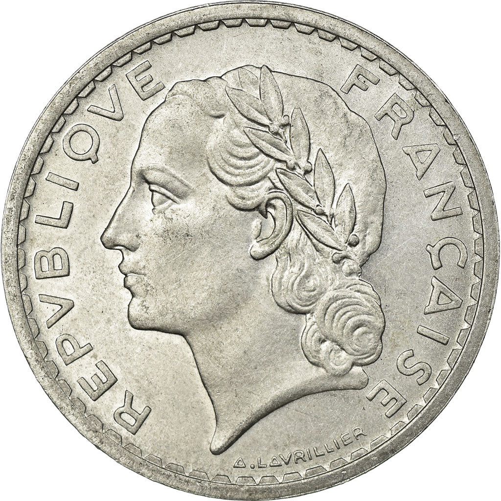 Coin, France, Lavrillier, 5 Francs, 1950, Beaumont - Le Roger, AU(55-58)