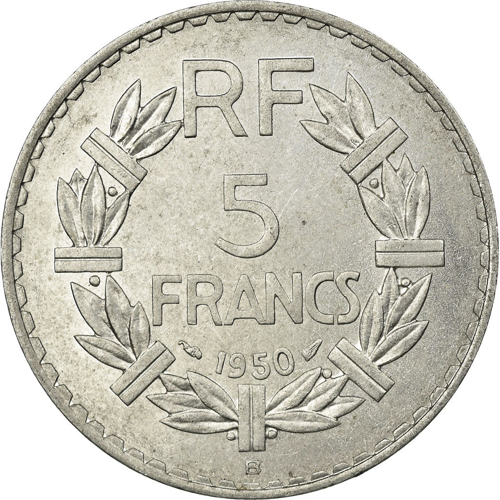 Coin, France, Lavrillier, 5 Francs, 1950, Beaumont - Le Roger, AU(55-58)