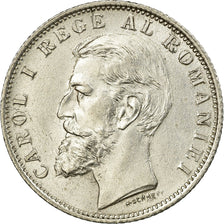 Münze, Rumänien, Carol I, Leu, 1900, VZ, Silber, KM:24