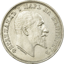 Coin, Bulgaria, Ferdinand I, Lev, 1910, AU(55-58), Silver, KM:28