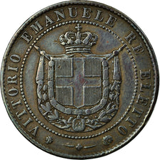 Coin, ITALIAN STATES, TUSCANY, Provisional Government, 5 Centesimi, 1859