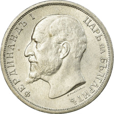 Coin, Bulgaria, Ferdinand I, Lev, 1913, AU(55-58), Silver, KM:31
