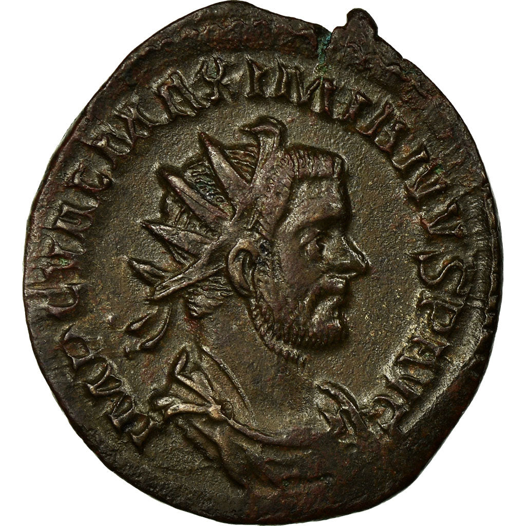 Munten, Maximus Hercules, Antoninianus, 286, Lyon - Lugdunum, ZF+, Billon