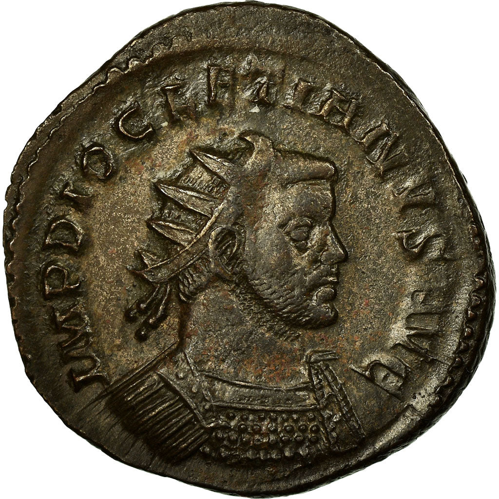 Munten, Diocletianus, Antoninianus, 290-291, Lyon - Lugdunum, ZF+, Billon