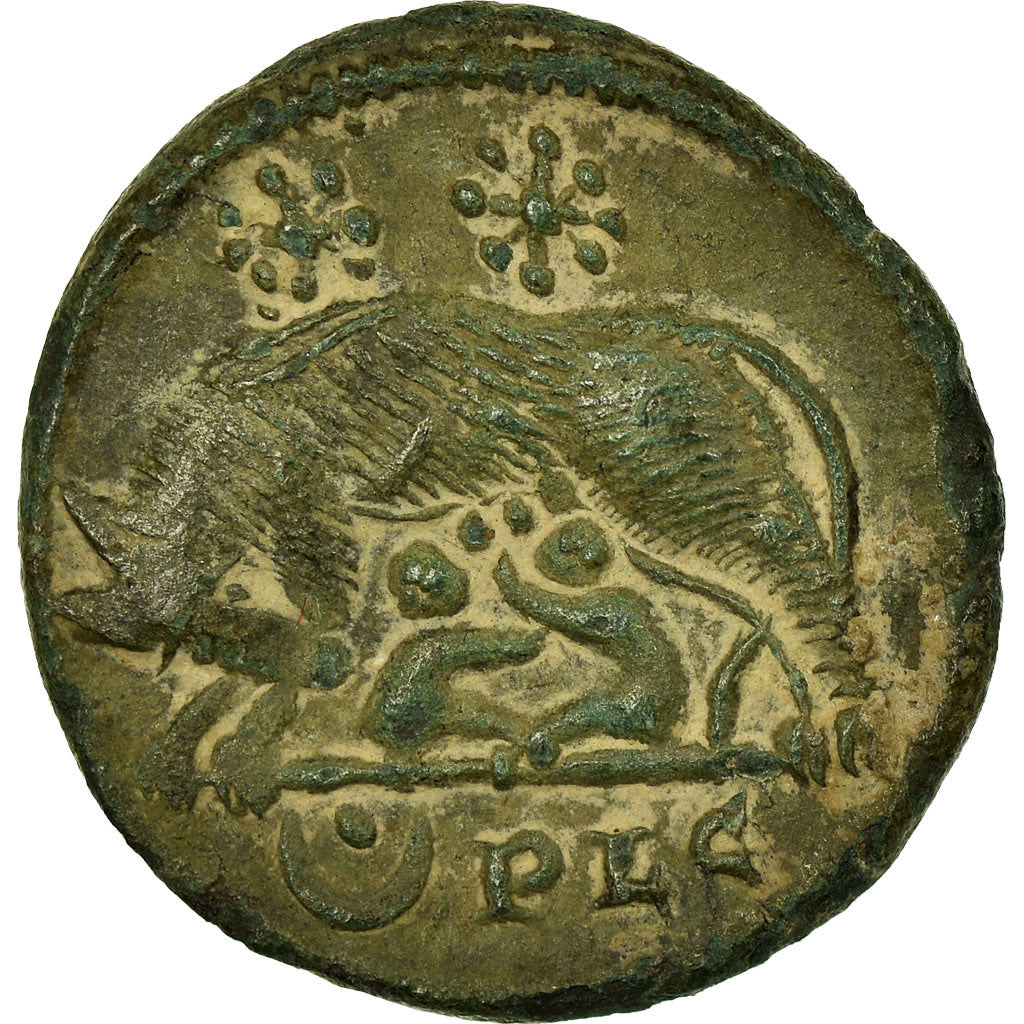 Coin, City Commemoratives, Follis, 332, Lyon - Lugdunum, AU(50-53), Copper