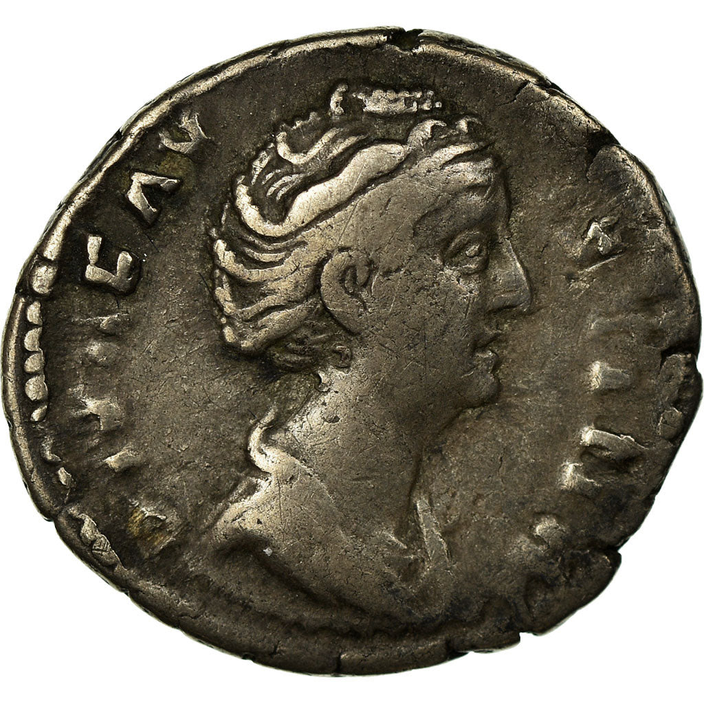 Coin, Faustina I, Denarius, 141, Rome, VF(30-35), Silver, RIC:374