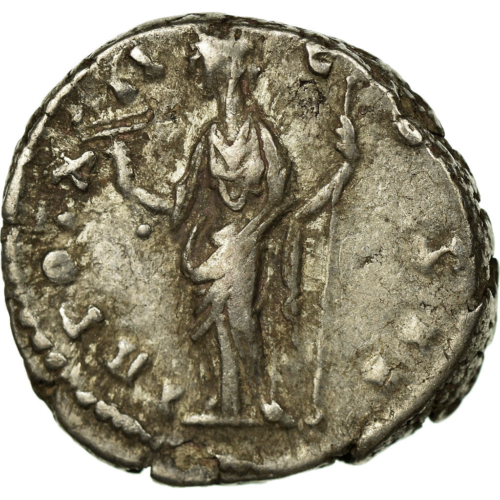 Coin, Marcus Aurelius, Denarius, 157-158, Rome, EF(40-45), Silver, RIC:475a