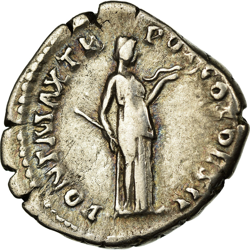 Coin, Antoninus Pius, Denarius, 138, Rome, EF(40-45), Silver, RIC:7a var.