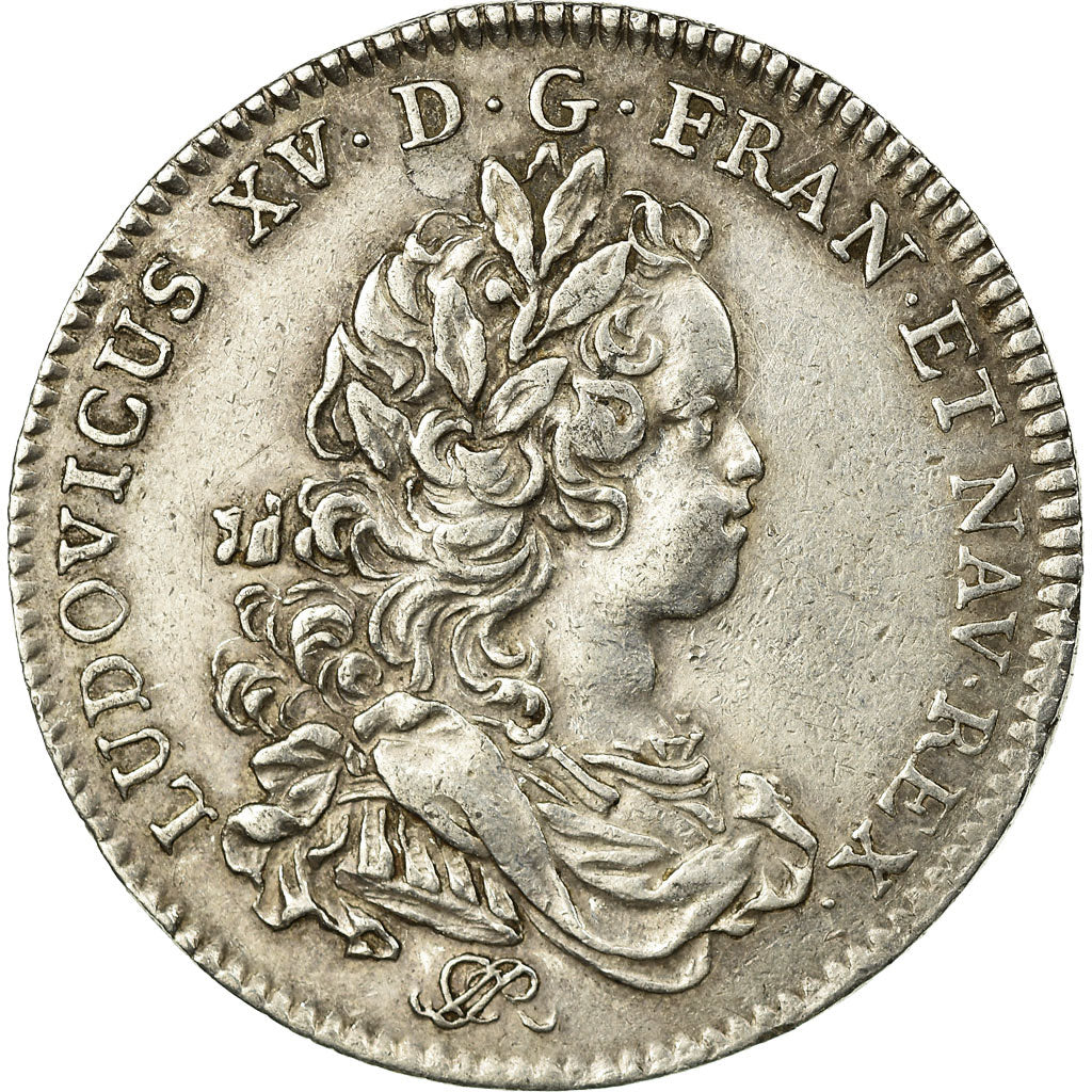 Francia, Token, Louis XV, Ville de Rouen, BB+, Argento, Feuardent:6204