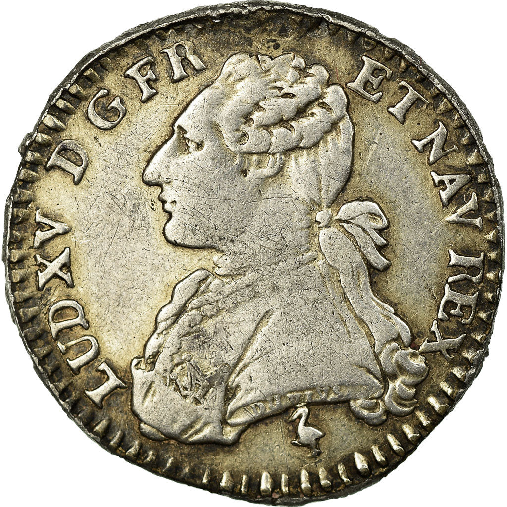 Moneda, Francia, Louis XVI, 1/10 Écu, 12 Sols, 1/10 ECU, 1785, Paris, Fautée