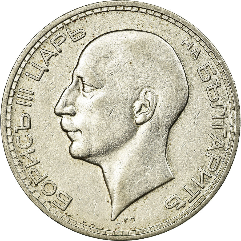 Coin, Bulgaria, Boris III, 50 Leva, 1934, Royal Mint, EF(40-45), Silver, KM:44
