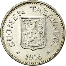 Coin, Finland, 200 Markkaa, 1956, AU(50-53), Silver, KM:42