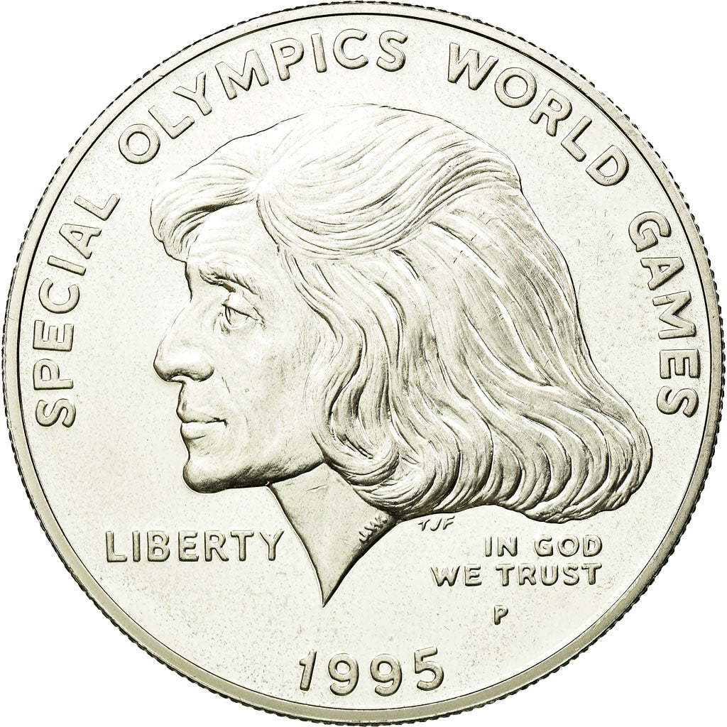 Coin, United States, Dollar, 1995, U.S. Mint, Philadelphia, MS(63), Silver