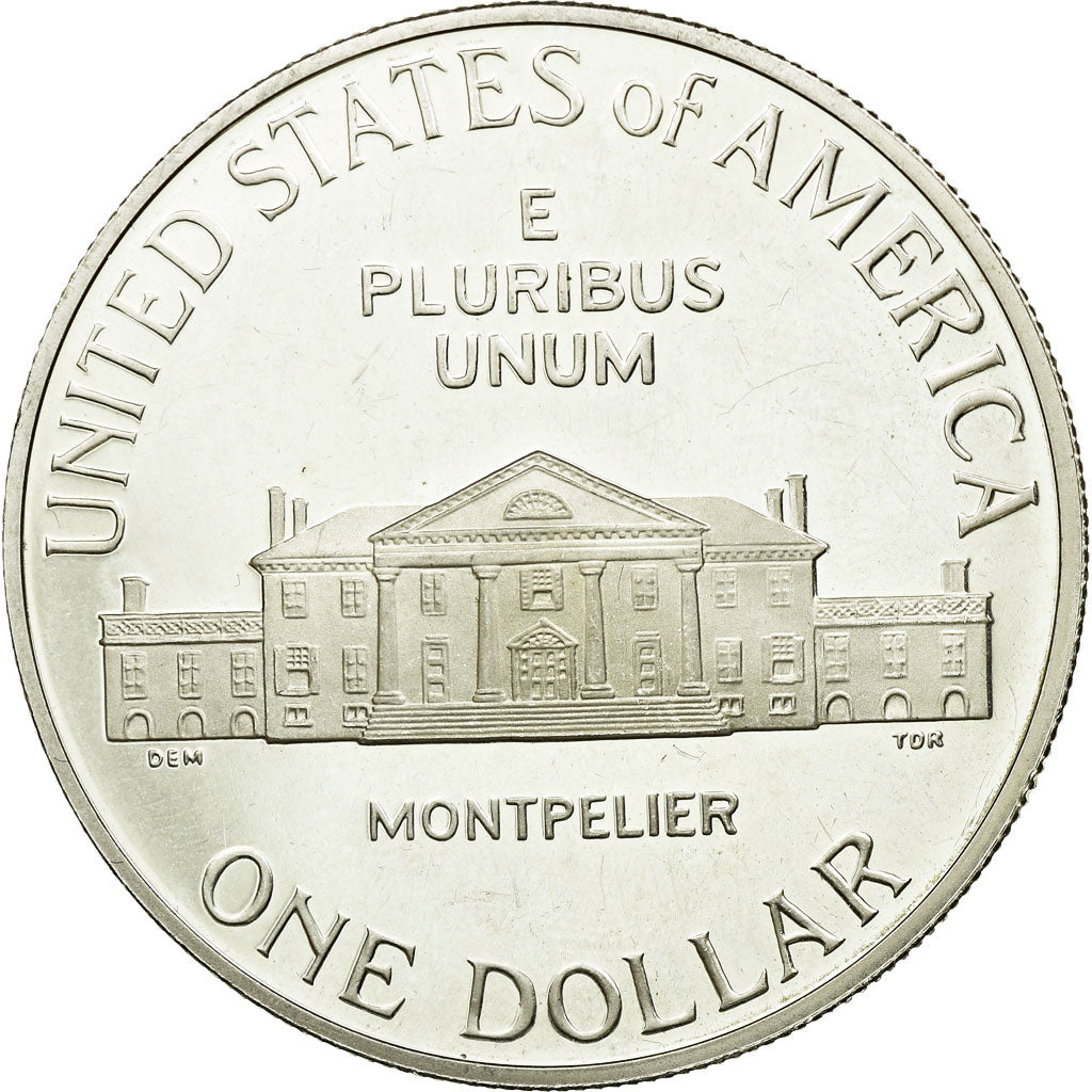 Coin, United States, Dollar, 1993, U.S. Mint, San Francisco, MS(63), Silver