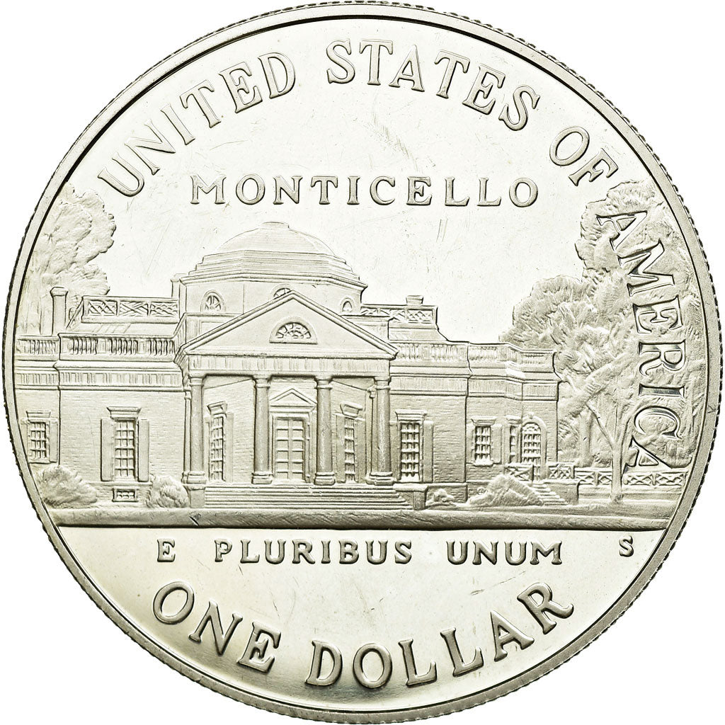 Coin, United States, Dollar, 1993, U.S. Mint, San Francisco, MS(63), Silver
