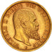 German States, WURTTEMBERG, Wilhelm II, 20 Mark, 1900, Freudenstadt, KM:634