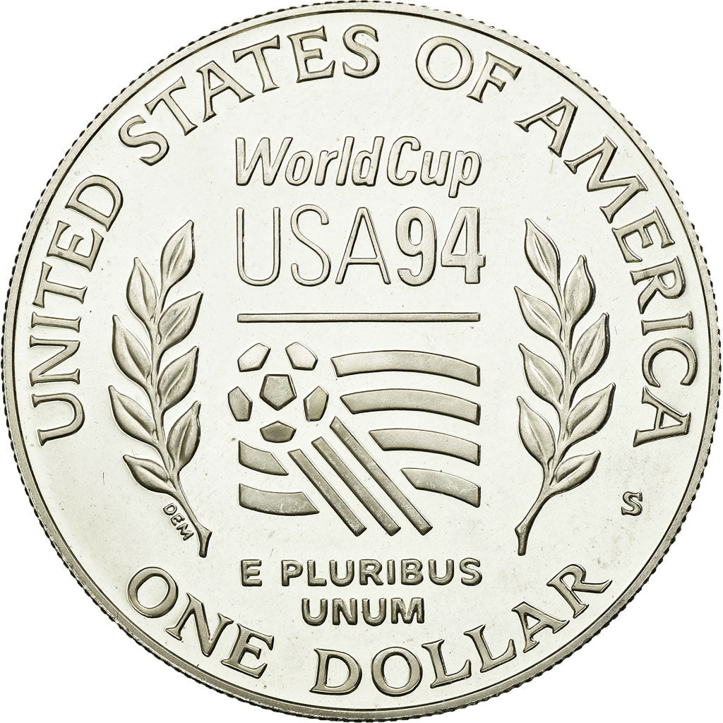 Coin, United States, Dollar, 1994, U.S. Mint, San Francisco, MS(64), Silver