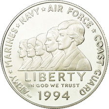 Coin, United States, Dollar, 1994, U.S. Mint, Philadelphia, MS(63), Silver