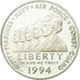 Coin, United States, Dollar, 1994, U.S. Mint, Philadelphia, MS(63), Silver