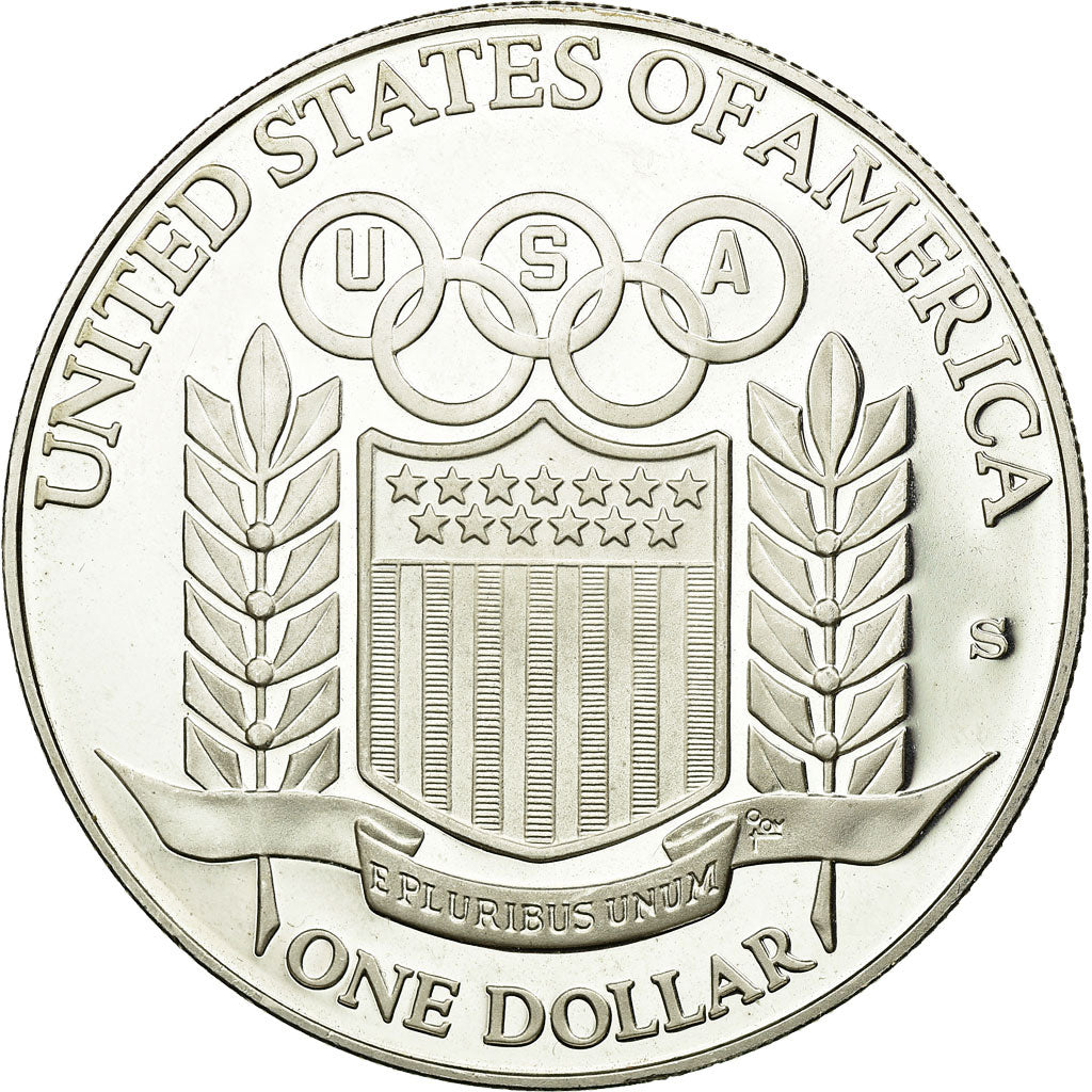 Coin, United States, Dollar, 1992, U.S. Mint, San Francisco, MS(63), Silver