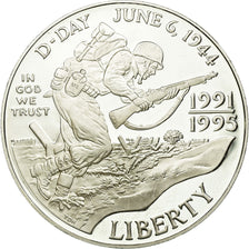 Coin, United States, Dollar, 1993, U.S. Mint, West Point, MS(63), Silver, KM:244
