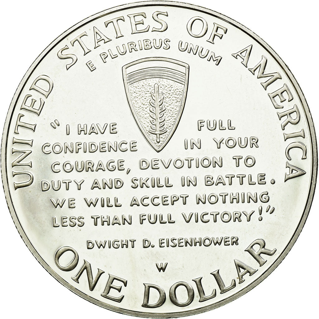 Coin, United States, Dollar, 1993, U.S. Mint, West Point, MS(63), Silver, KM:244