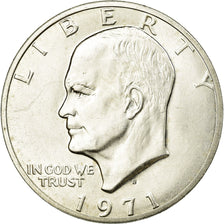 Coin, United States, Eisenhower Dollar, Dollar, 1971, U.S. Mint, San Francisco