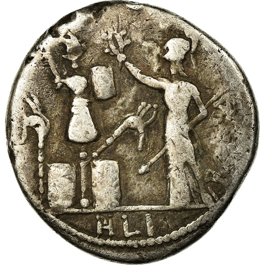 Coin, Furia, Denarius, 119 BC, Rome, VF(30-35), Silver, Crawford:281/1