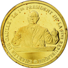 France, Medal, Charles De Gaulle, History, MS(65-70), Gold