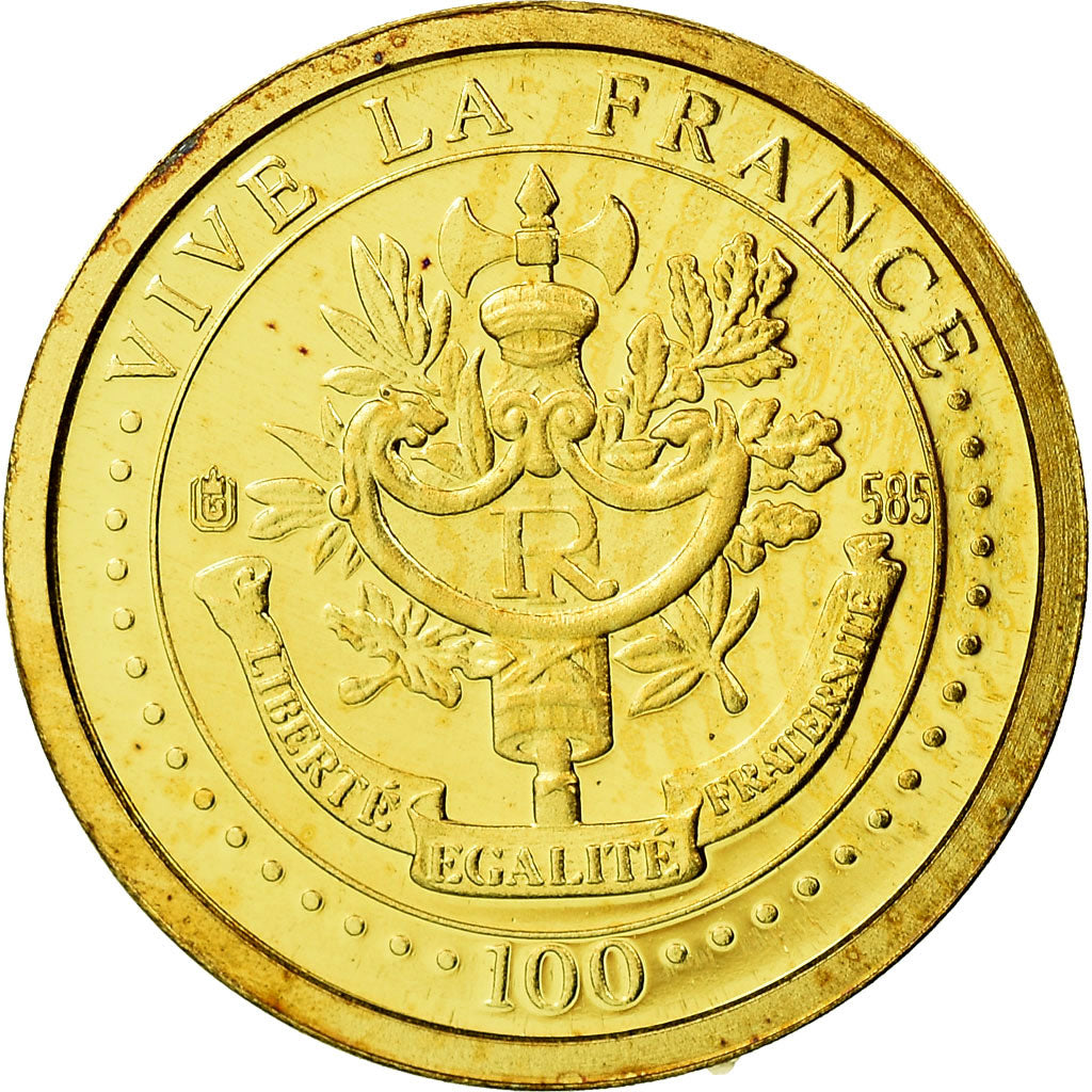 France, Medal, Charles De Gaulle, History, MS(65-70), Gold