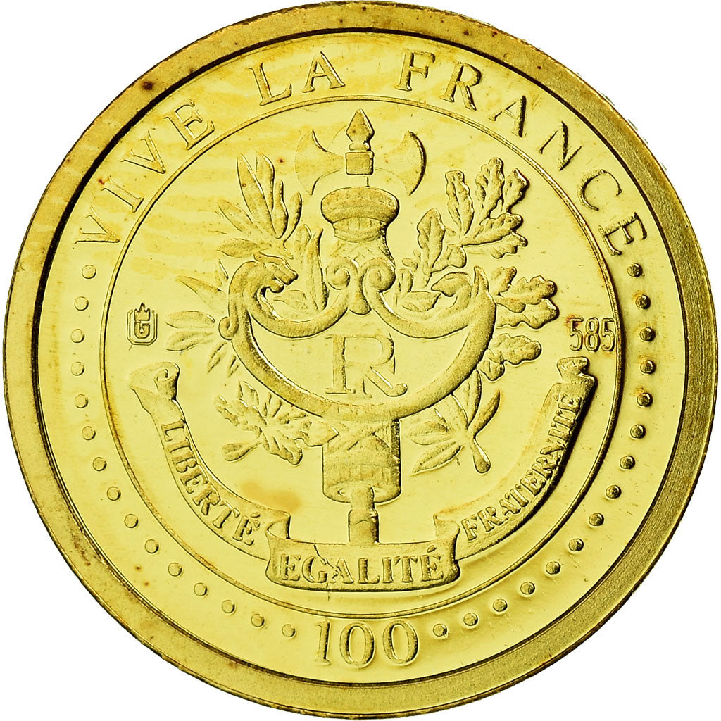 France, Medal, Napoléon Ier, History, MS(65-70), Gold