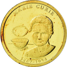 France, Medal, Marie Curie, History, MS(65-70), Gold