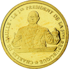 France, Medal, Charles De Gaulle, History, MS(65-70), Gold