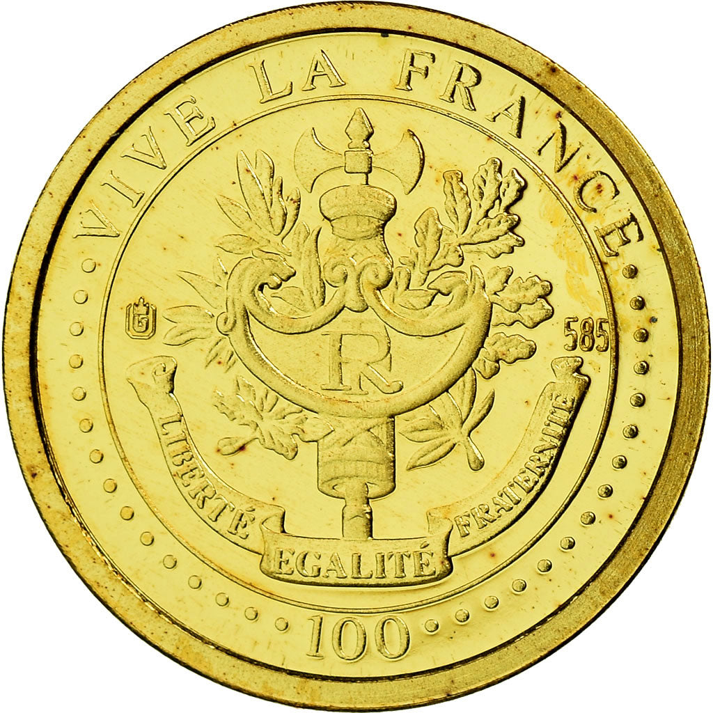 France, Medal, Charles De Gaulle, History, MS(65-70), Gold