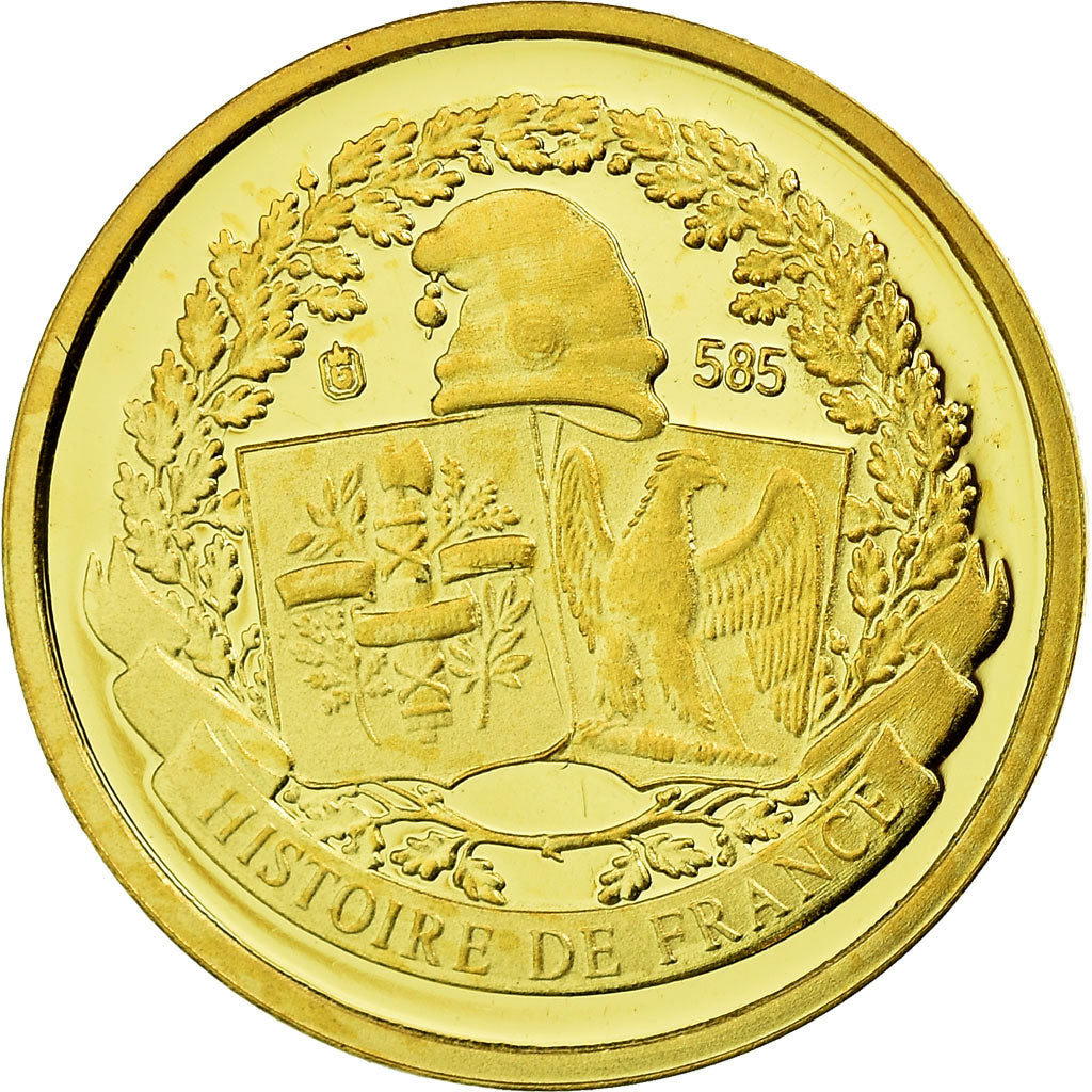 France, Medal, Le débarquement de Normandie, History, MS(65-70), Gold