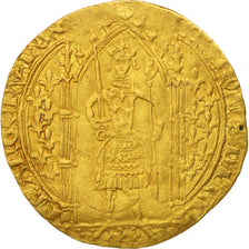France, Charles V, Franc à pied, EF(40-45), Gold, Duplessy:360