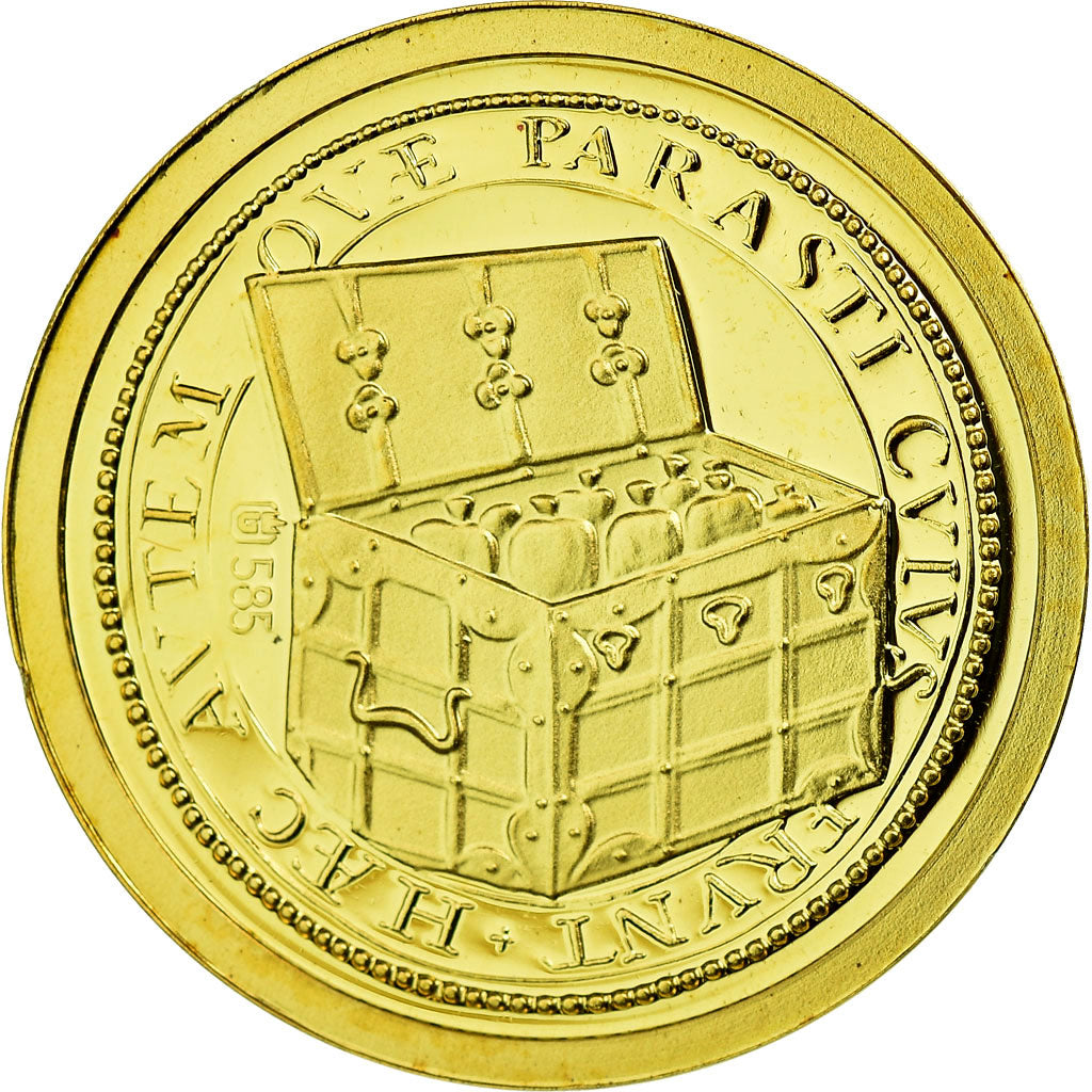 Francia, medaglia, Martin Luther, Religions & beliefs, FDC, Oro