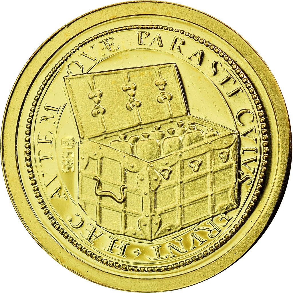 França, Medal, Wolfgang Amadeus Mozart, Artes e Cultura, MS(65-70), Dourado