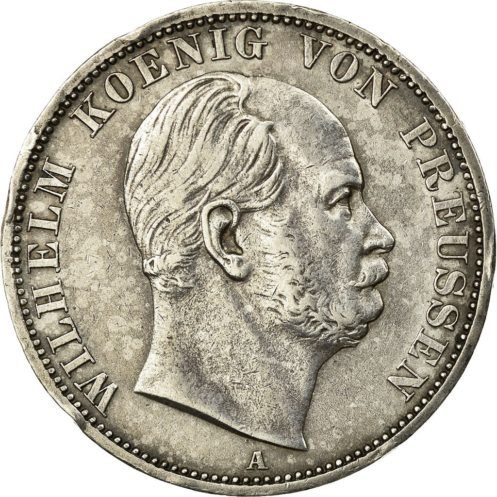 Coin, German States, PRUSSIA, Wilhelm I, Thaler, 1867, Berlin, EF(40-45)